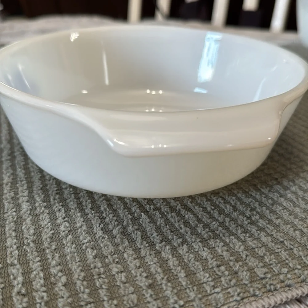 Anchor Hocking Fire King 1 Quart #436 Blue‎ Cornflower Casserole Dish  Vintage